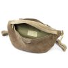  Dámska kožená kabelka cez rameno Luka 24-091 béžovej farby, crossbody, 35 x 15 x 11 cm