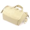  Dámska kožená kabelka Luka 24-092 béžovej farby, crossbody 31 x 20 x 12 cm