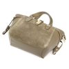  Dámska kožená kabelka Luka 24-092 béžovej farby, crossbody 31 x 20 x 12 cm