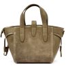  Dámska kožená kabelka Luka 24-092 béžovej farby, crossbody 31 x 20 x 12 cm