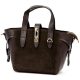 Dámska kožená kabelka Luka 24-092 hnedá, crossbody 31 x 20 x 12 cm