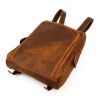 Florence 2004 MH barna női marhabőr hátizsák 28 x 36 x 11 cm