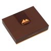 EL FORREST 1370-29 RFID konyak férfi bőr pénztárca 9.5 x 11.5 x 2.5 cm 
