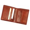 EL FORREST 1370-29 RFID konyak férfi bőr pénztárca 9.5 x 11.5 x 2.5 cm 