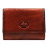 EL FORREST 245-29 RFID konyak férfi bőr pénztárca 10 x 7.5 x 2.5 cm 
