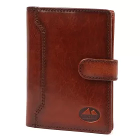   EL FORREST 703-29 RFID hnedá kožená peňaženka 10 x 13 x 3 cm