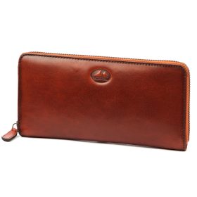    EL FORREST 833-29 RFID hnedá kožená peňaženka 19,5 x 9,5 x 2,2 cm