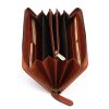EL FORREST 833-29 RFID hnedá pánska kožená peňaženka 19.5 x 9.5 x 2.2 cm  