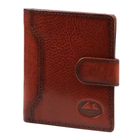    EL FORREST 874-29 RFID hnedá kožená peňaženka 9,5 x 10 x 2,5 cm