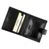  EL FORREST 874-67 RFID čierna pánska kožená peňaženka 9,5 x 10 x 2,5 cm