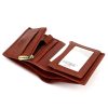 EL FORREST 992-29 RFID hnedá pánska kožená peňaženka 8 x 10 x 2.2 cm  