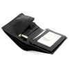 EL FORREST 992-67 RFID čierna pánska kožená peňaženka 8 x 10 x 2.2 cm  