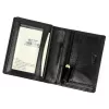 EL FORREST 992-67 RFID čierna pánska kožená peňaženka 8 x 10 x 2.2 cm  
