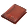  EL FORREST 993-29 RFID hnedé puzdro na dokumenty z hovädzej kože pre mužov 8,5 x 11 x 2 cm