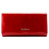  Pierre Cardin 02 LEAF-N 100 červená dámska lakovaná peňaženka 18,5 x 10 x 3 cm