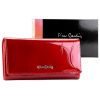  Pierre Cardin 02 LEAF-N 100 červená dámska lakovaná peňaženka 18,5 x 10 x 3 cm