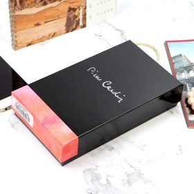    Pierre Cardin 02 LEAF-N 102 červená dámska lakovaná peňaženka 18,5 x 10 x 3 cm