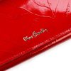  Pierre Cardin 02 LEAF-N 106 červená dámska lakovaná peňaženka 19 x 10 x 3 cm