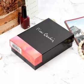    Pierre Cardin 02 LEAF-N 108 červená dámska lakovaná peňaženka 14,5 x 8,5 x 3 cm