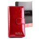  Pierre Cardin 02 LEAF-N 116 červená dámska lakovaná peňaženka 9,5 x 17 x 3,5 cm