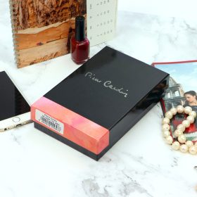    Pierre Cardin 02 LEAF-N 116 červená dámska lakovaná peňaženka 9,5 x 17 x 3,5 cm