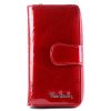  Pierre Cardin 02 LEAF-N 116 červená dámska lakovaná peňaženka 9,5 x 17 x 3,5 cm