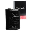  Kožená peňaženka Pierre Cardin 02 LEAF-N 115 čierna 9,5 x 13 x 3,5 cm