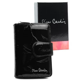    Kožená peňaženka Pierre Cardin 02 LEAF-N 115 čierna 9,5 x 13 x 3,5 cm