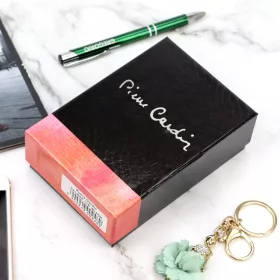    Kožená peňaženka Pierre Cardin 02 LEAF-N 115 čierna 9,5 x 13 x 3,5 cm