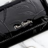  Pierre Cardin 02 LEAF-N 117 černá dámska lakovaná peňaženka 12,5 x 8 x 3,5 cm
