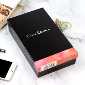    Dámska lakovaná peňaženka Pierre Cardin 02 LEAF-N 118 čierna 20 x 11 x 4 cm