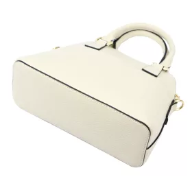    Dámska kožená kabelka Luka 24-094 béžovej farby, crossbody 26 x 21 x 10 cm