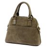 Luka 24-094 taupe női velúr bőr bőr kézitáska 26 x 21 x 10 cm