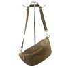 Luka 24-091 taupe férfi velúr bőr bőr kézitáska 35 x 15 x 11 cm