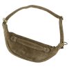 Luka 24-091 taupe férfi velúr bőr bőr kézitáska 35 x 15 x 11 cm