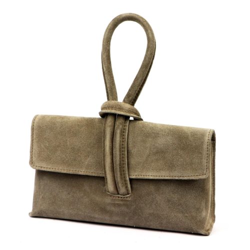 Barberinis 1704 női velúr bőr bőr kézitáska 23 x 13 x 6 cm