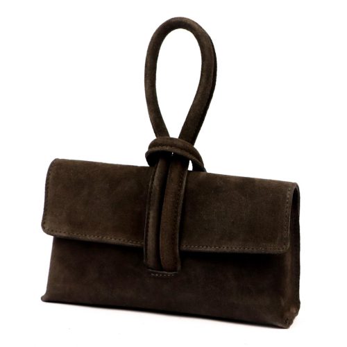 Barberinis 1704 barna női velúr bőr bőr kézitáska 23 x 13 x 6 cm