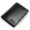  Cavaldi 0800-P-BS RFID čierna pánska peňaženka 9 x 12 x 2,5 cm