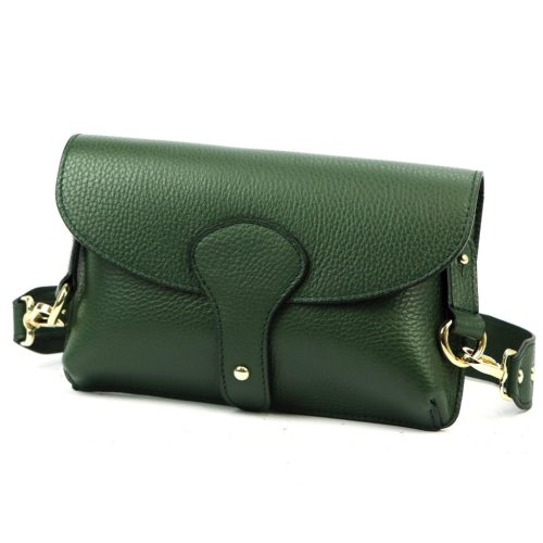 Luka 24-076 DOLLARO zöld női bőr kézitáska 22 x 15 x 6 cm