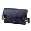 Luka 24-076 DOLLARO navy női bőr kézitáska 22 x 15 x 6 cm
