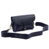 Luka 24-076 DOLLARO navy női bőr kézitáska 22 x 15 x 6 cm
