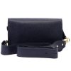 Luka 24-076 DOLLARO navy női bőr kézitáska 22 x 15 x 6 cm