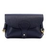 Luka 24-076 DOLLARO navy női bőr kézitáska 22 x 15 x 6 cm