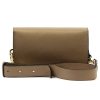 Luka 24-076 DOLLARO taupe női bőr kézitáska 22 x 15 x 6 cm