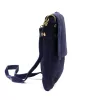  Dámska tmavomodrá semišová crossbody kabelka Luka 24-090 24 x 22 x 5 cm