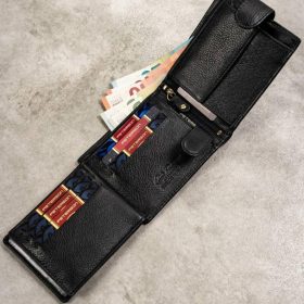    Pánska darčeková sada z hovädzej kože Peterson PTN SET-M-N992L-D čierna