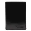  Pánska kožená peňaženka Cavaldi 0104-P-BS RFID čierna 9,5 x 12,5 x 3 cm