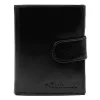  Pánska kožená peňaženka Cavaldi 0720L-P-BS RFID čierna 8,5 x 10,5 x 2,5 cm