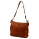  Dámska kožená kabelka VS 047 hnedá 30 x 21 x 12 cm