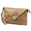 VS 050 taupe női bőr kézitáska 28 x 19 x 6 cm